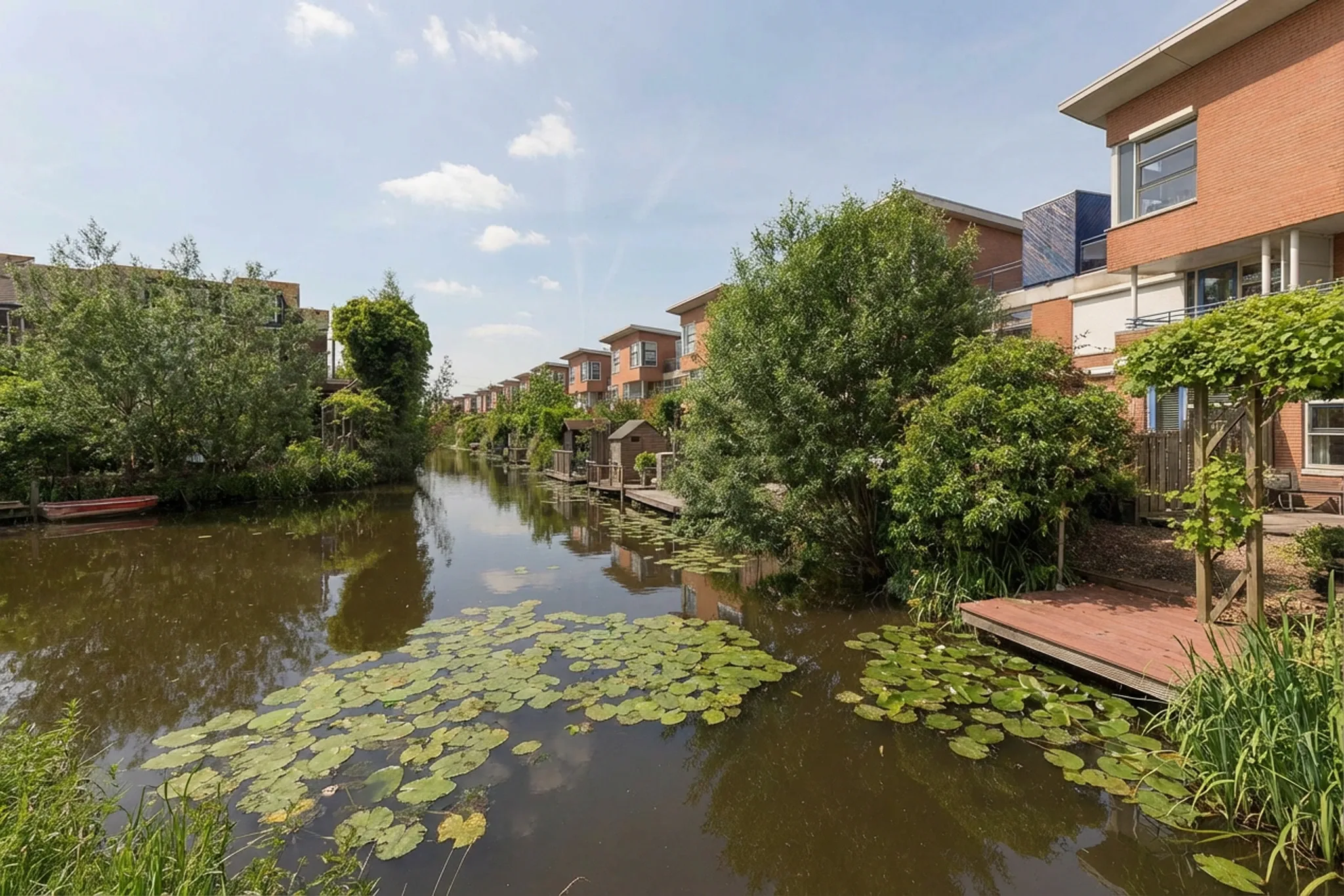 NVM makelaar, locatie Amersfoort loopt richting de de deur om open te doen.